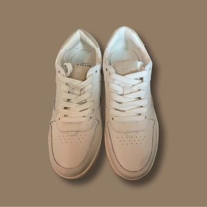 Madewell Court Sneakers in White Leather